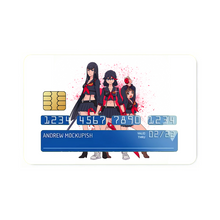 Load image into Gallery viewer, Anime Kill La Kill Credit Card Skins (4-in-1 Pack)
