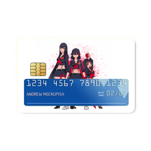 Load image into Gallery viewer, Anime Kill La Kill Credit Card Skins (4-in-1 Pack)
