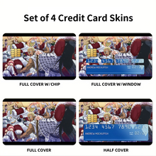 Load image into Gallery viewer, Anime Kill La Killr Credit Card Skins (4-in-1 Pack)
