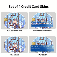 Load image into Gallery viewer, Anime KonoSuba - God’s blessing on this wonderful world!! Credit Card Skins (4-in-1 Pack)

