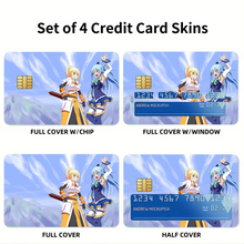 Load image into Gallery viewer, Anime KonoSuba - God’s blessing on this wonderful world!!  Credit Card Skins (4-in-1 Pack)
