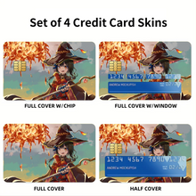 Load image into Gallery viewer, Anime KonoSuba - God’s blessing on this wonderful world!! Credit Card Skins (4-in-1 Pack)
