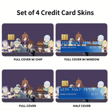 Load image into Gallery viewer, Anime KonoSuba - God’s blessing on this wonderful world!! Credit Card Skins (4-in-1 Pack)
