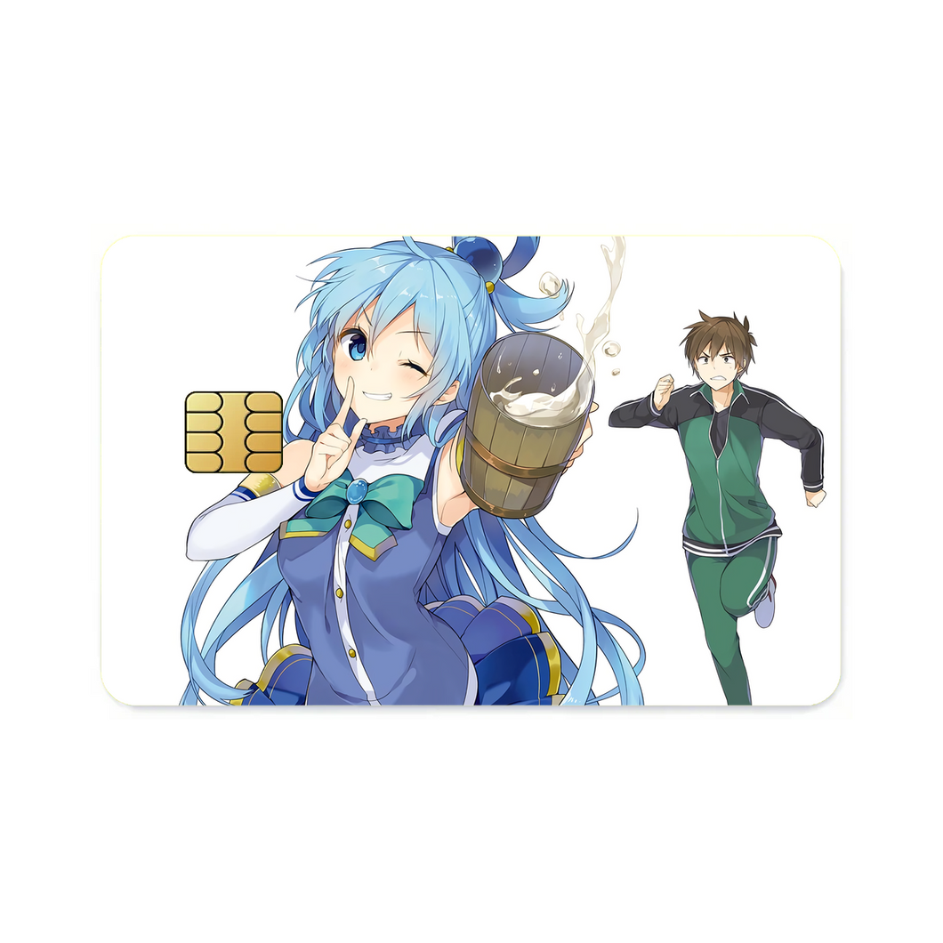 Anime KonoSuba - God’s blessing on this wonderful world!! Credit Card Skins (4-in-1 Pack)