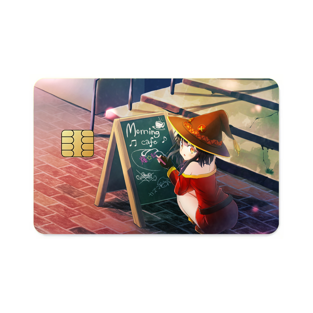 Anime KonoSuba - God’s blessing on this wonderful world!!  Credit Card Skins (4-in-1 Pack)