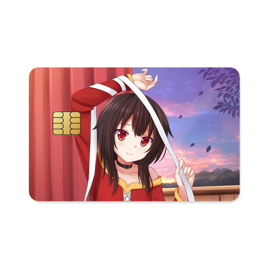 Anime KonoSuba - God’s blessing on this wonderful world!!  Credit Card Skins (4-in-1 Pack)