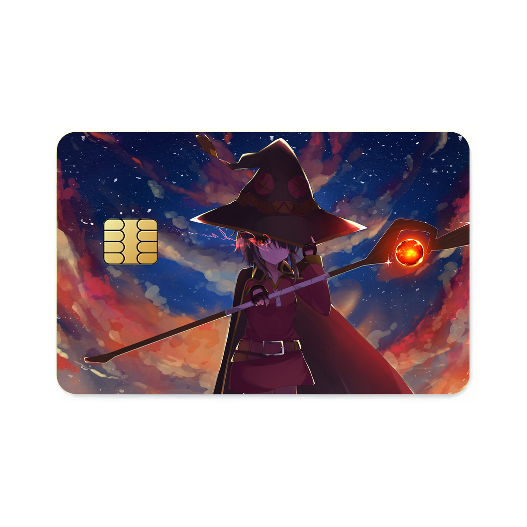 Anime KonoSuba - God’s blessing on this wonderful world!!  Credit Card Skins (4-in-1 Pack)