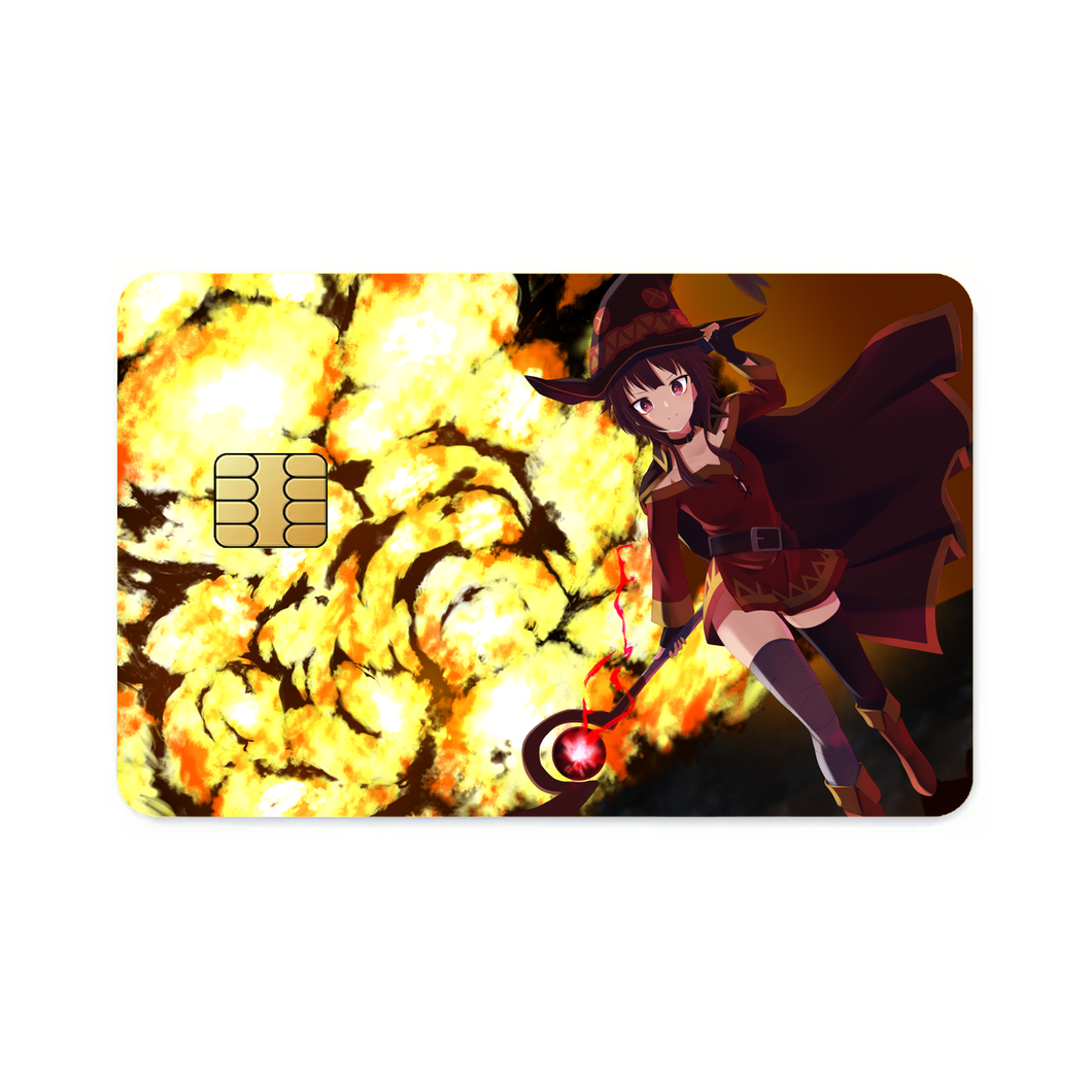 Anime KonoSuba - God’s blessing on this wonderful world!!  Credit Card Skins (4-in-1 Pack)