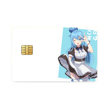 Load image into Gallery viewer, Anime KonoSuba - God’s blessing on this wonderful world!! Credit Card Skins (4-in-1 Pack)
