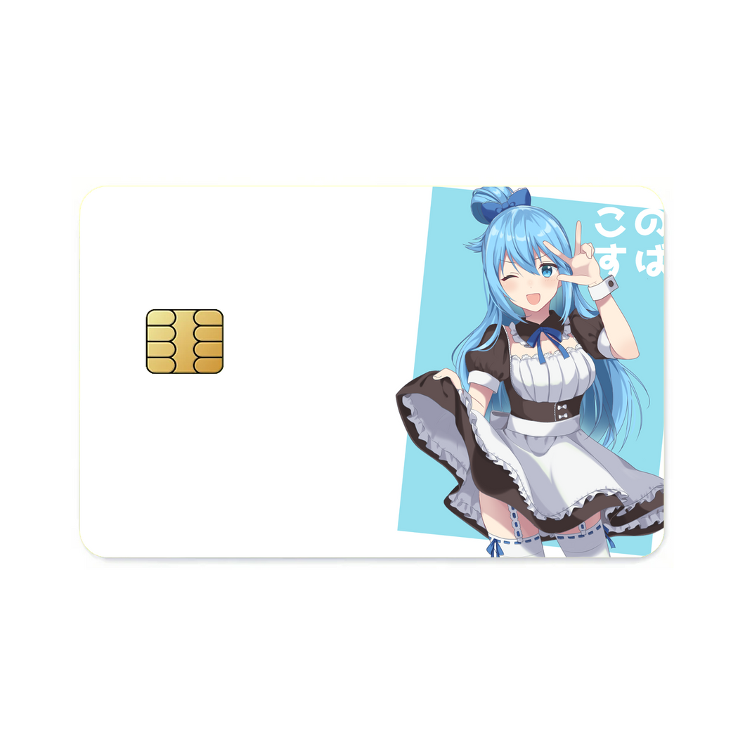 Anime KonoSuba - God’s blessing on this wonderful world!! Credit Card Skins (4-in-1 Pack)