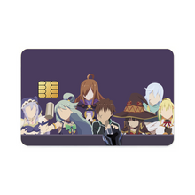 Load image into Gallery viewer, Anime KonoSuba - God’s blessing on this wonderful world!! Credit Card Skins (4-in-1 Pack)
