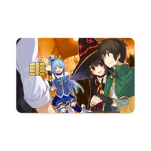 Load image into Gallery viewer, Anime KonoSuba - God’s blessing on this wonderful world!! Credit Card Skins (4-in-1 Pack)
