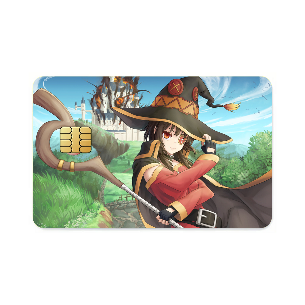 Anime KonoSuba - God’s blessing on this wonderful world!!  Credit Card Skins (4-in-1 Pack)