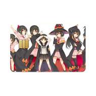 Anime KonoSuba - God’s blessing on this wonderful world!! Credit Card Skins (4-in-1 Pack)