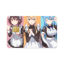 Load image into Gallery viewer, Anime KonoSuba - God’s blessing on this wonderful world!!  Credit Card Skins (4-in-1 Pack)
