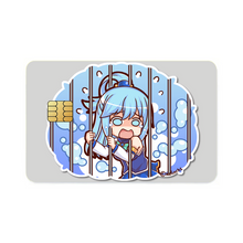 Load image into Gallery viewer, Anime KonoSuba - God’s blessing on this wonderful world!! Credit Card Skins (4-in-1 Pack)
