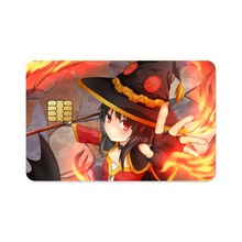 Load image into Gallery viewer, Anime KonoSuba - God’s blessing on this wonderful world!!  Credit Card Skins (4-in-1 Pack)
