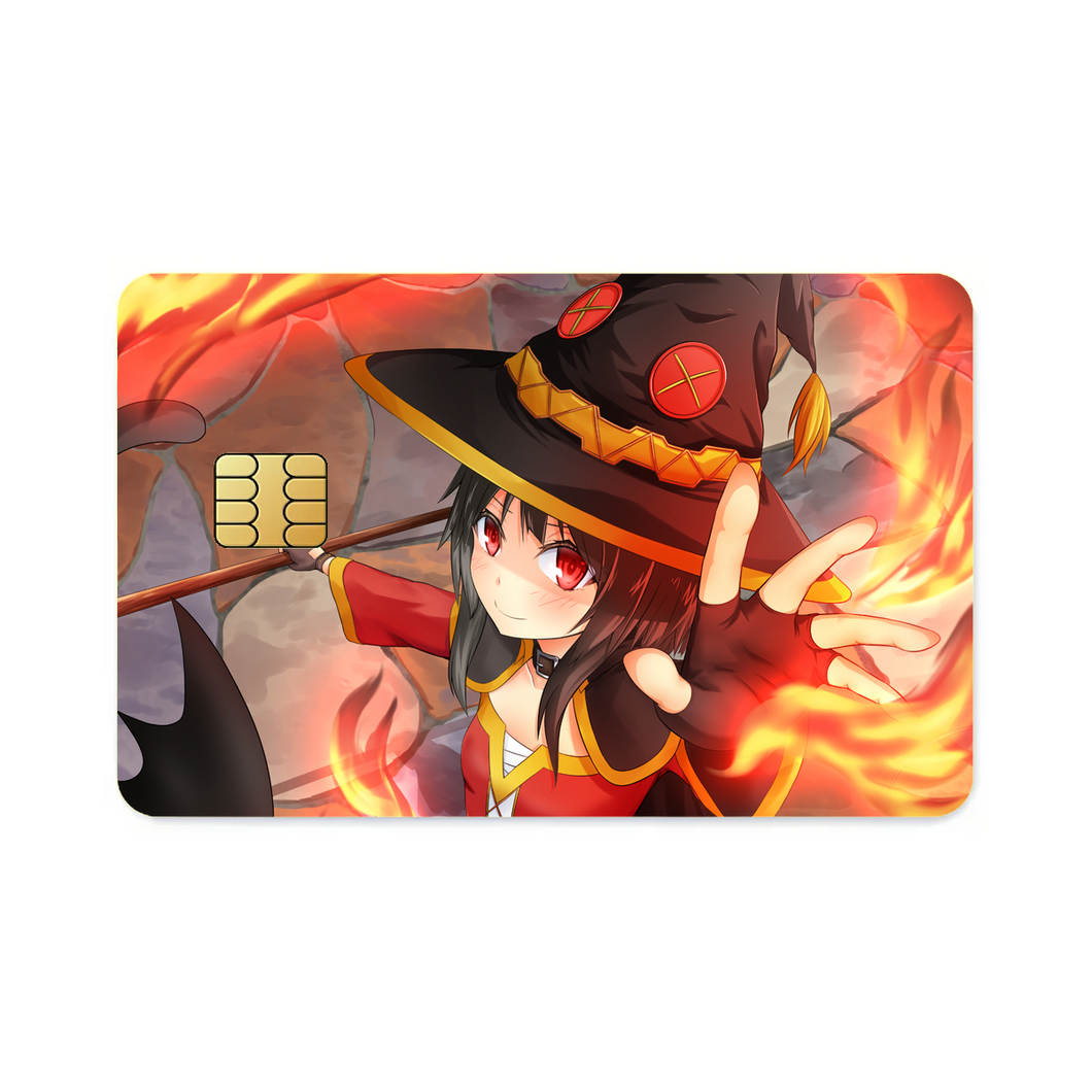 Anime KonoSuba - God’s blessing on this wonderful world!!  Credit Card Skins (4-in-1 Pack)