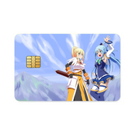 Anime KonoSuba - God’s blessing on this wonderful world!!  Credit Card Skins (4-in-1 Pack)