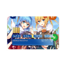 Load image into Gallery viewer, Anime KonoSuba - God’s blessing on this wonderful world!! Credit Card Skins (4-in-1 Pack)
