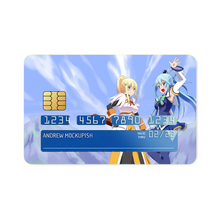 Load image into Gallery viewer, Anime KonoSuba - God’s blessing on this wonderful world!!  Credit Card Skins (4-in-1 Pack)
