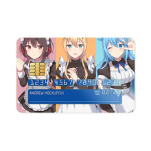 Load image into Gallery viewer, Anime KonoSuba - God’s blessing on this wonderful world!!  Credit Card Skins (4-in-1 Pack)
