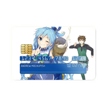 Load image into Gallery viewer, Anime KonoSuba - God’s blessing on this wonderful world!! Credit Card Skins (4-in-1 Pack)
