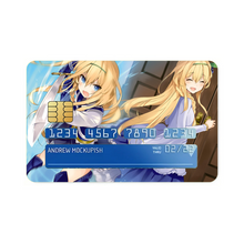 Load image into Gallery viewer, Anime KonoSuba - God’s blessing on this wonderful world!! Credit Card Skins (4-in-1 Pack)
