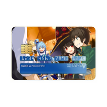 Load image into Gallery viewer, Anime KonoSuba - God’s blessing on this wonderful world!! Credit Card Skins (4-in-1 Pack)
