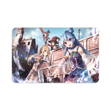 Load image into Gallery viewer, Anime KonoSuba - God’s blessing on this wonderful world!!  Credit Card Skins (4-in-1 Pack)
