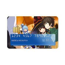 Load image into Gallery viewer, Anime KonoSuba - God’s blessing on this wonderful world!! Credit Card Skins (4-in-1 Pack)
