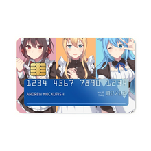 Load image into Gallery viewer, Anime KonoSuba - God’s blessing on this wonderful world!!  Credit Card Skins (4-in-1 Pack)
