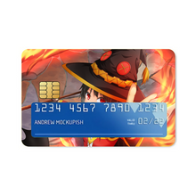 Load image into Gallery viewer, Anime KonoSuba - God’s blessing on this wonderful world!!  Credit Card Skins (4-in-1 Pack)
