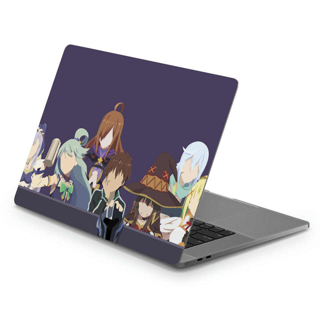 Anime KonoSuba - God’s blessing on this wonderful world!! Macbook Skin