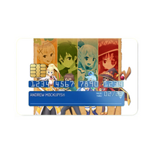Load image into Gallery viewer, Anime KonoSuba - God’s blessing on this wonderful world!!r Credit Card Skins (4-in-1 Pack)
