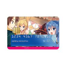 Load image into Gallery viewer, Anime KonoSuba - God’s blessing on this wonderful world!!r Credit Card Skins (4-in-1 Pack)
