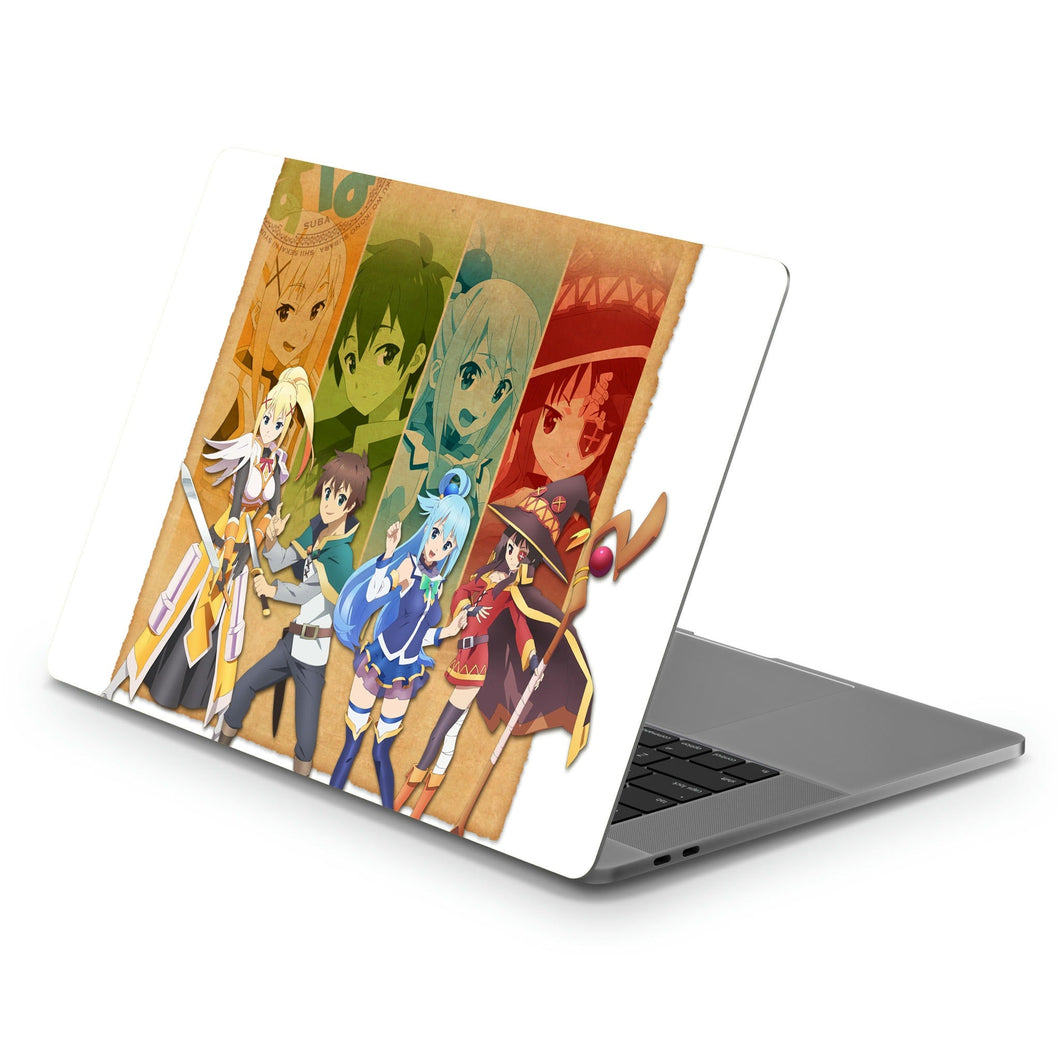 Anime KonoSuba - God’s blessing on this wonderful world!!r Macbook Skin