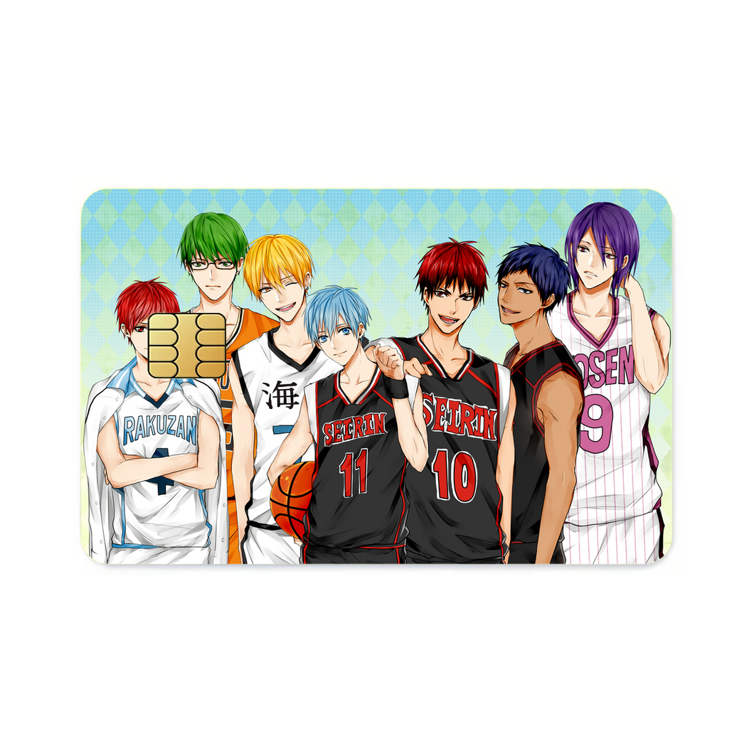 Anime Kuroko's Basketball Credit Card Skins (4-in-1 Pack)