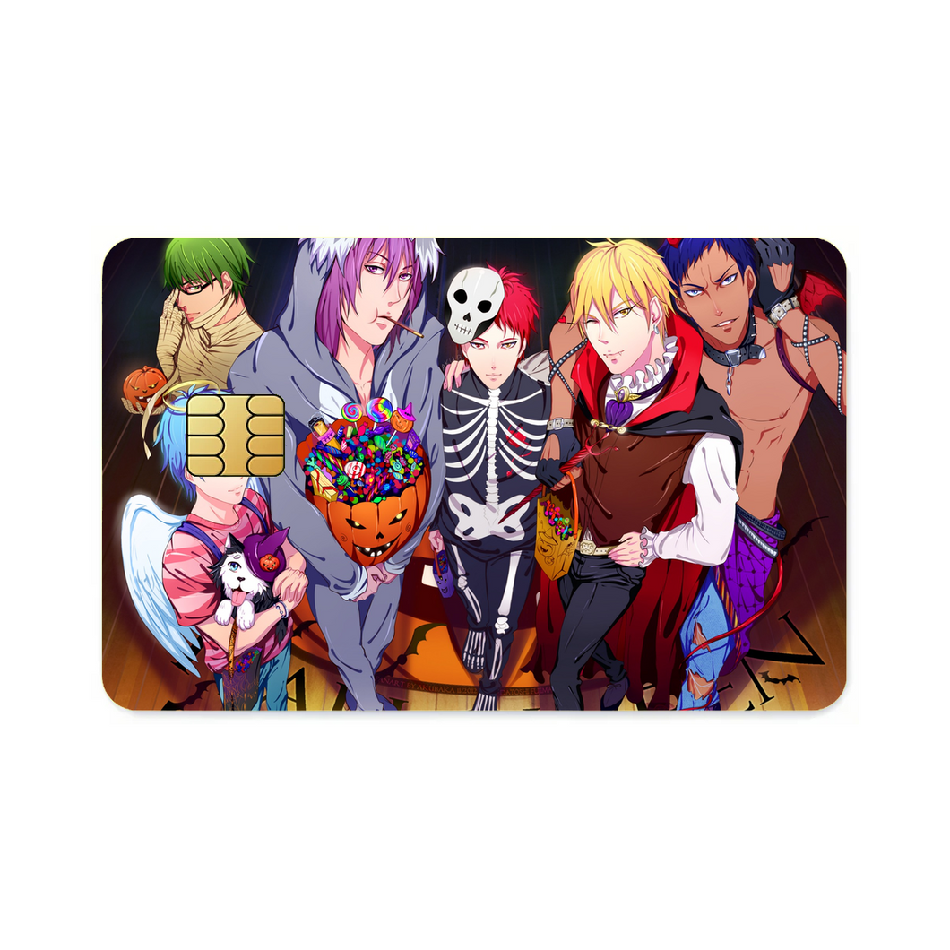 Anime Kuroko's Basketball  Credit Card Skins (4-in-1 Pack)