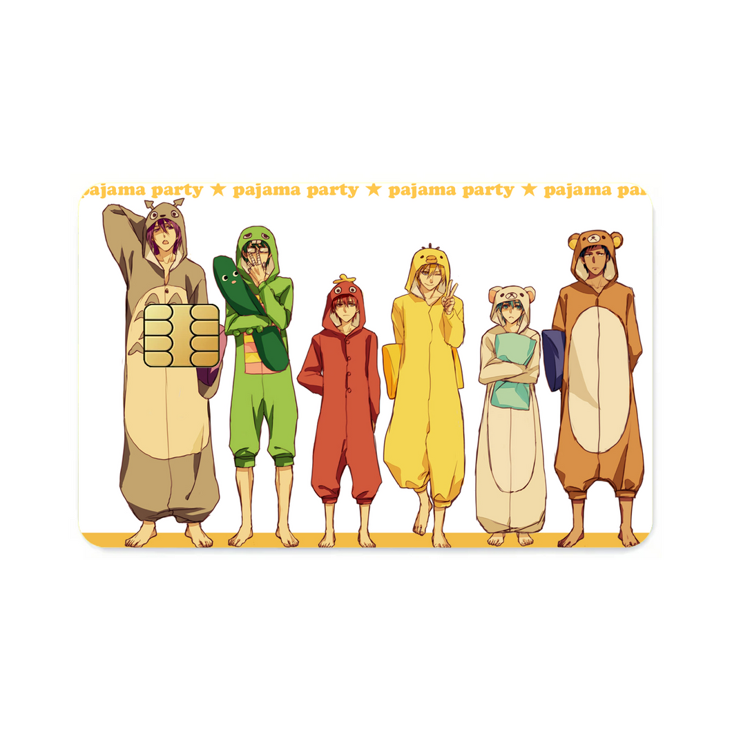 Anime Kuroko's Basketball  Credit Card Skins (4-in-1 Pack)