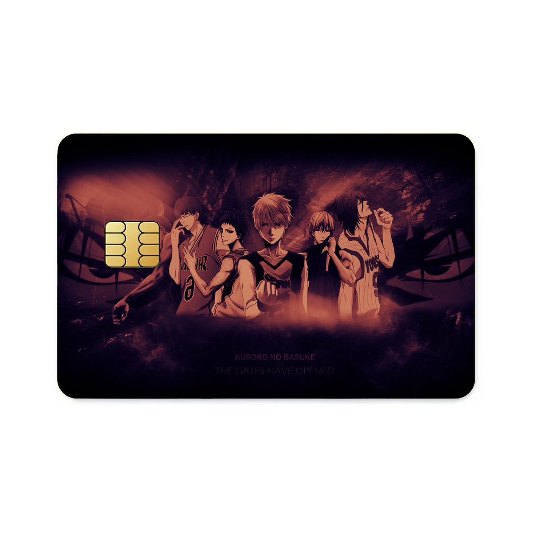 Anime Kuroko's Basketball Credit Card Skins (4-in-1 Pack)