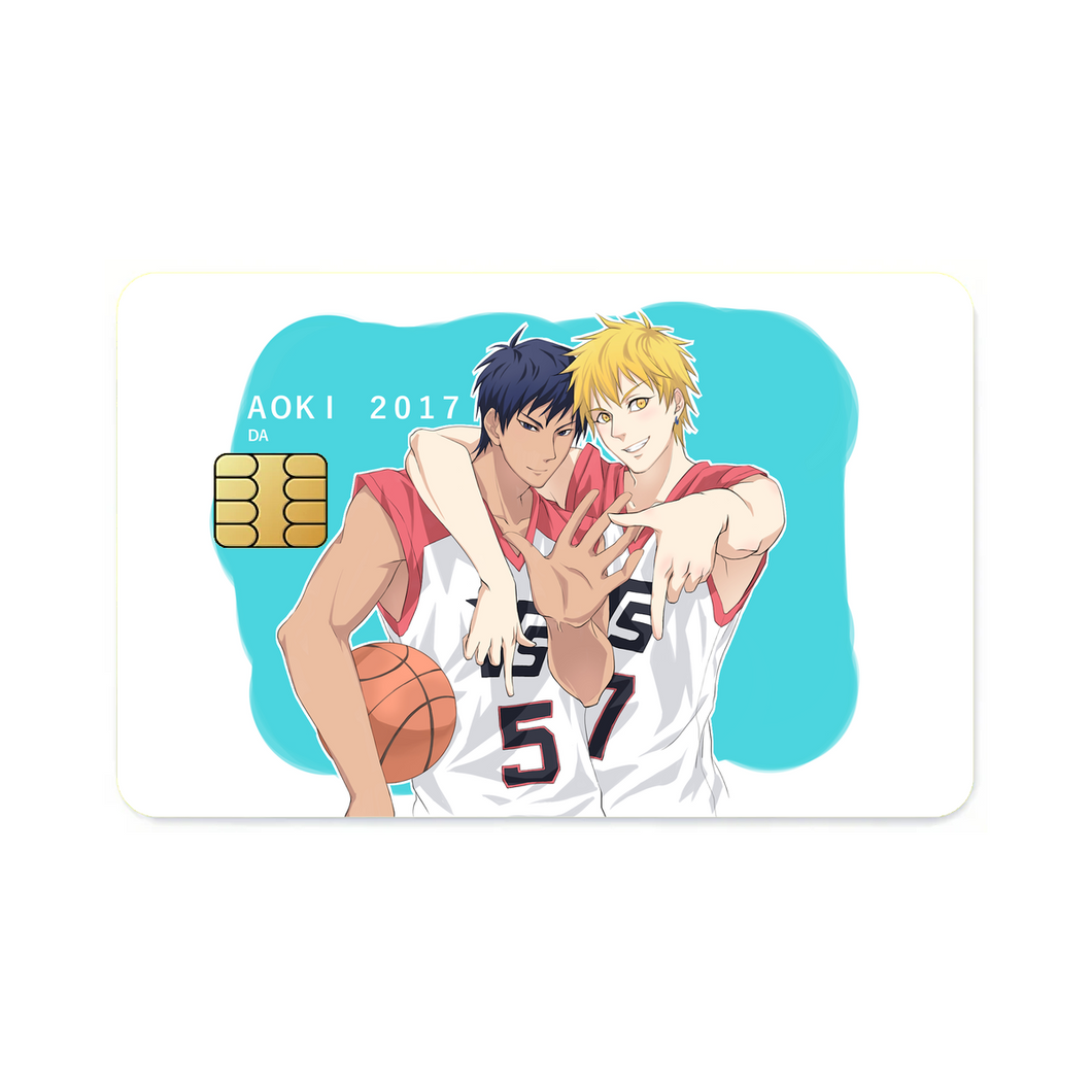 Anime Kuroko's Basketball Credit Card Skins (4-in-1 Pack)