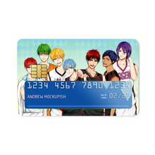 Load image into Gallery viewer, Anime Kuroko&#39;s Basketball Credit Card Skins (4-in-1 Pack)
