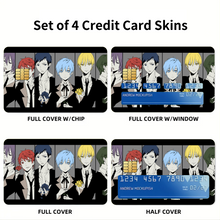 Load image into Gallery viewer, Anime Kuroko&#39;s Basketballr Credit Card Skins (4-in-1 Pack)
