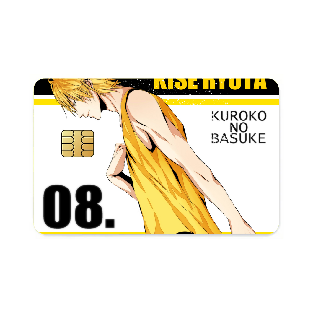Anime Kuroko's Basketballr Credit Card Skins (4-in-1 Pack)