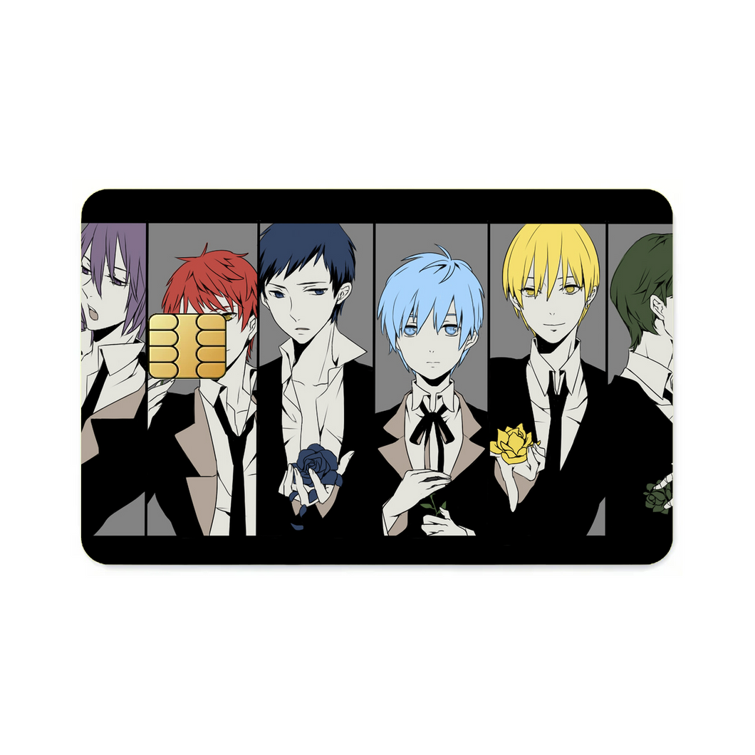 Anime Kuroko's Basketballr Credit Card Skins (4-in-1 Pack)