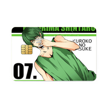 Load image into Gallery viewer, Anime Kuroko&#39;s Basketballr Credit Card Skins (4-in-1 Pack)
