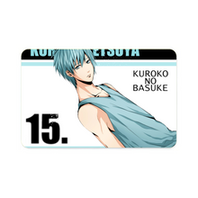 Load image into Gallery viewer, Anime Kuroko&#39;s Basketballr Credit Card Skins (4-in-1 Pack)
