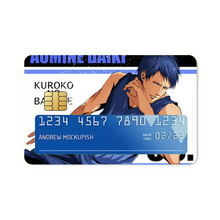 Load image into Gallery viewer, Anime Kuroko&#39;s Basketballr Credit Card Skins (4-in-1 Pack)
