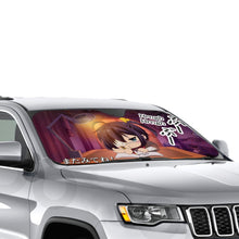 Load image into Gallery viewer, Anime Love, Chuni Car Sunshade

